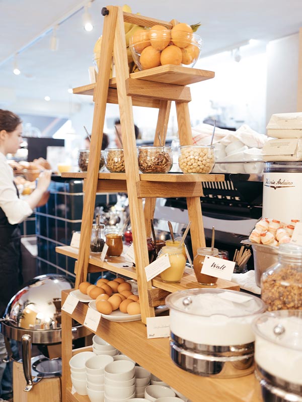 Buffet tijdens Kerst